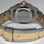 Rolex Submariner Date 18k Yellow Gold/Steel Black 40mm Watch Box Paper Z 16613