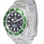 Rolex Submariner Date Kermit Green Bezel Steel Mens 40mm Watch F 16610