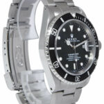 Rolex Submariner Date Steel Black Dial/Bezel 40mm Automatic Watch B/P A 16610