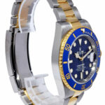 Rolex Submariner Date Yellow Gold/Steel Ceramic Blue 41mm Watch B/P '24 126613