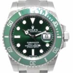 Rolex Submariner Hulk Steel Green Dial/Bezel Ceramic 40mm Watch B/P '17 116610