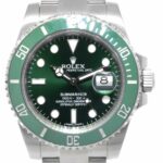 Rolex Submariner Hulk Steel Green Dial/Bezel Ceramic 40mm Watch B/P '17 116610