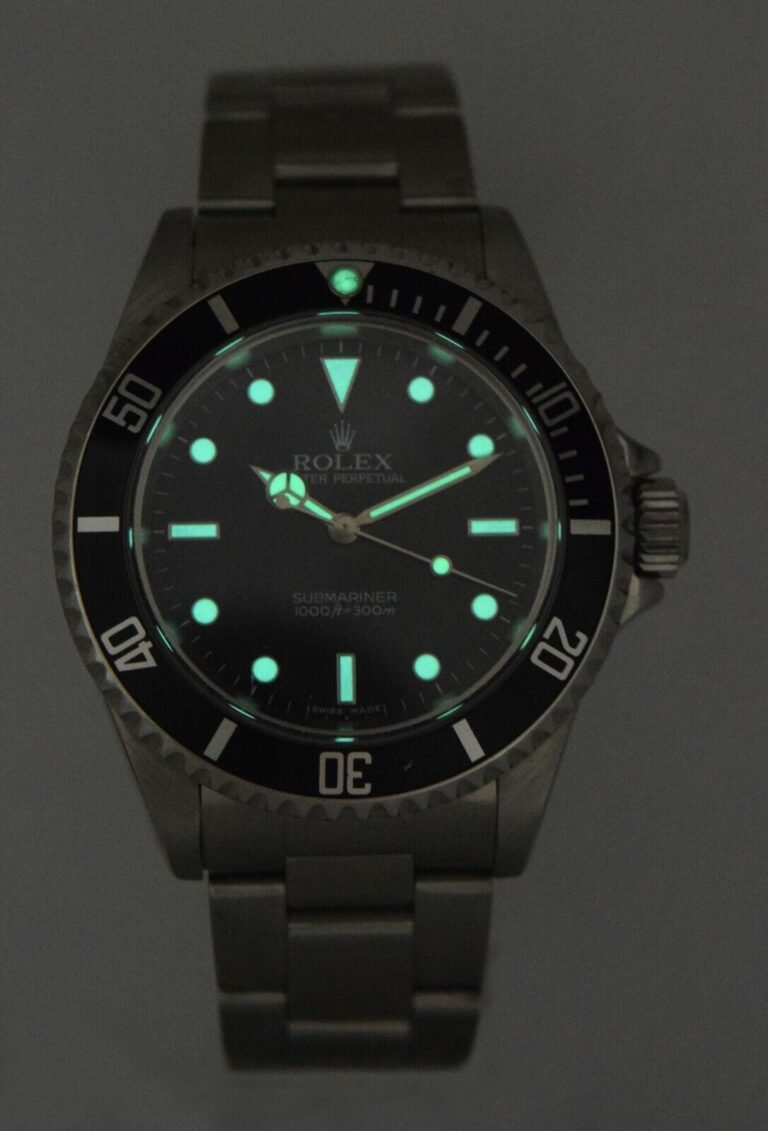 Rolex Submariner No Date Steel Black Dial Oyster Mens 40mm Watch Z 14060