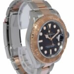 Rolex Yacht-Master 18k Rose Gold/Steel Black Dial 40mm Watch  B/P '19 116621