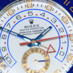 Rolex Yacht-Master II 18k RG/Steel Cerachrom White Dial Watch '16 B/P 116681