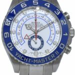 Rolex Yacht-Master II Steel Blue Ceramic Bezel Mens Watch B/P '17 116680