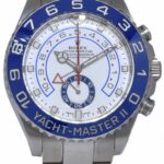 Rolex Yacht-Master II Steel Blue Ceramic Bezel Mens Watch B/P '17 116680