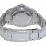 Rolex Yacht-Master Steel 
Platinum Silver Dial Ladies 35mm Watch M 168622