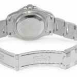 Rolex Yacht-Master Steel 
Platinum Silver Dial Ladies 35mm Watch M 168622