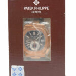 Sealed Patek Philippe 5980 Nautilus Chronograph 18k RG Chocolate B/P '15 5980R