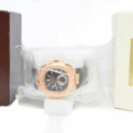 Sealed Patek Philippe 5980 Nautilus Chronograph 18k RG Chocolate B/P '15 5980R