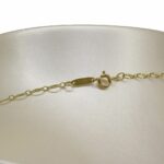 Tiffany 
Co. Heart Key 18k Yellow Gold Pendant Long Chain Necklace 31"