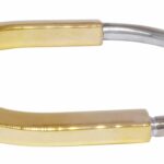 Tiffany 
Co. Tiffany Lock Bangle 18k Yellow 
White Gold Bracelet Size Small