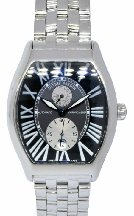 Ulysse Nardin Michelangelo Gigante Steel Gray/Black Dial Mens Watch 273-68