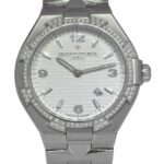 Vacheron Constantin Overseas Steel Diamond Ladies 34mm Watch 25750/D01A-9123