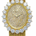 Vacheron Constantin Vintage 18k Yellow Gold  Diamond Ladies 25mm Manual Watch