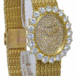 Vacheron Constantin Vintage 18k Yellow Gold  Diamond Ladies 25mm Manual Watch