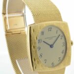 Vacheron Constantin Vintage Mens 18k Gold  Bracelet Watch Mechanical 7395