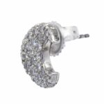 Ladies 14K White Gold Diamond Earrings