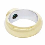 Ladies Ring 18k Two Tone Gold 
Diamond