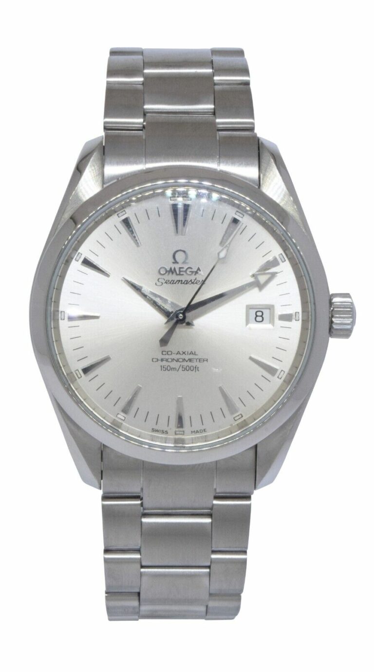 Omega Seamaster Aqua Terra Chronometer Steel Silver Dial 39mm Watch 2503.30.00