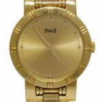 Piaget Dancer 18k Yellow Gold Champagne Ladies 23mm Quartz Watch 80563 K 81