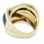 Ring Raima Contemporary Ladies 18k Gold 
Onyx 7.5