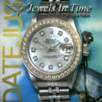 Rolex Datejust Steel MOP Diamond Dial/Bezel Ladies 26mm Watch T 69240