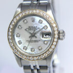 Rolex Datejust Steel MOP Diamond Dial/Bezel Ladies 26mm Watch T 69240