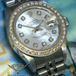 Rolex Datejust Steel MOP Diamond Dial/Bezel Ladies 26mm Watch T 69240