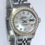 Rolex Datejust Steel MOP Diamond Dial/Bezel Ladies 26mm Watch T 69240