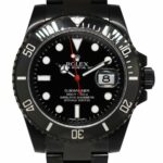 Rolex Submariner Date Black PVD Ceramic Bezel Mens 40mm Watch V 116610