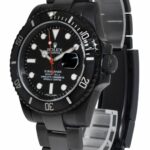 Rolex Submariner Date Black PVD Ceramic Bezel Mens 40mm Watch V 116610