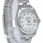 Rolex Datejust Steel MOP Diamond Dial Ladies 26mm Watch Y 79160