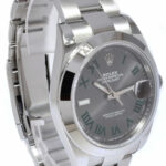 NEW Rolex Datejust 41 Steel Wimbledon Dial Oyster Watch Box/Papers '24  126300