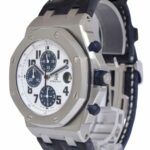 Audemars Piguet Royal Oak Offshore Chrono Navy Blue Panda 42mm Watch 26170ST