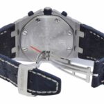 Audemars Piguet Royal Oak Offshore Chrono Navy Blue Panda 42mm Watch 26170ST