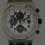 Audemars Piguet Royal Oak Offshore Chrono Navy Blue Panda 42mm Watch 26170ST