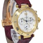 Cartier Pasha Chronograph 18k Yellow Gold 38mm Automatic Watch W3014051 2111