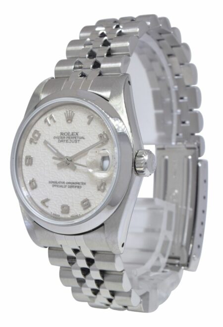 Rolex Datejust Steel Ivory Jubilee Dial Ladies 31mm Oyster Watch N 68240