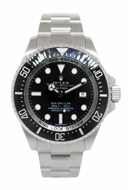 Rolex Sea-Dweller Deepsea 44 Steel 
Ceramic Black Mens Dive Watch B/P V 116660