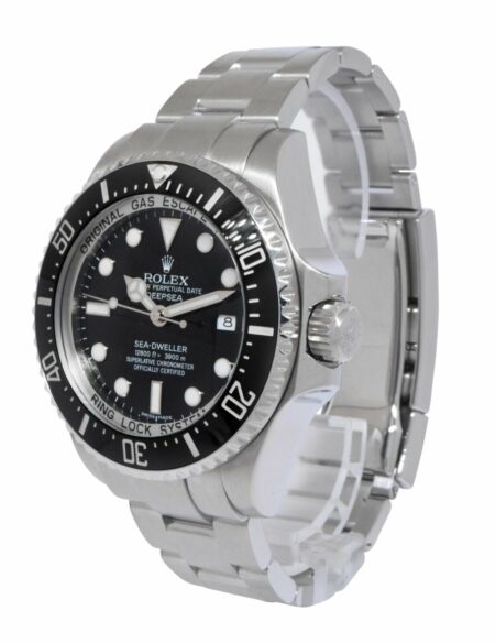 Rolex Sea-Dweller Deepsea 44 Steel & Ceramic Black Mens Dive Watch B/P V 116660