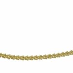 Faberge 18k Yellow Gold Curb Chain Link Necklace 16"