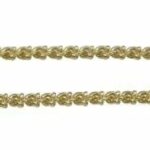 Faberge 18k Yellow Gold Curb Chain Link Necklace 16"