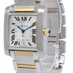 Cartier Tank Francaise Large 18k Yellow Gold/Steel Automatic Watch 2302