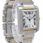 Cartier Tank Francaise Large 18k Yellow Gold/Steel Automatic Watch 2302