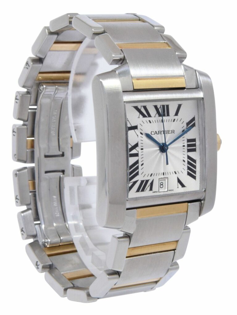 Cartier Tank Francaise Large 18k Yellow Gold/Steel Automatic Watch 2302