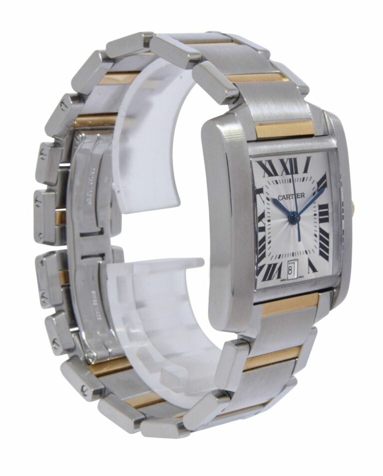 Cartier Tank Francaise Large 18k Yellow Gold/Steel Automatic Watch 2302