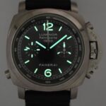 Panerai Luminor Rattrapante Chronograph PAM 213 Steel 44mm Watch B/P PAM00213