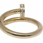 Cartier Juste Un Clou Ring 18k Yellow Gold Nail Size 53 B/P '22 B4216953